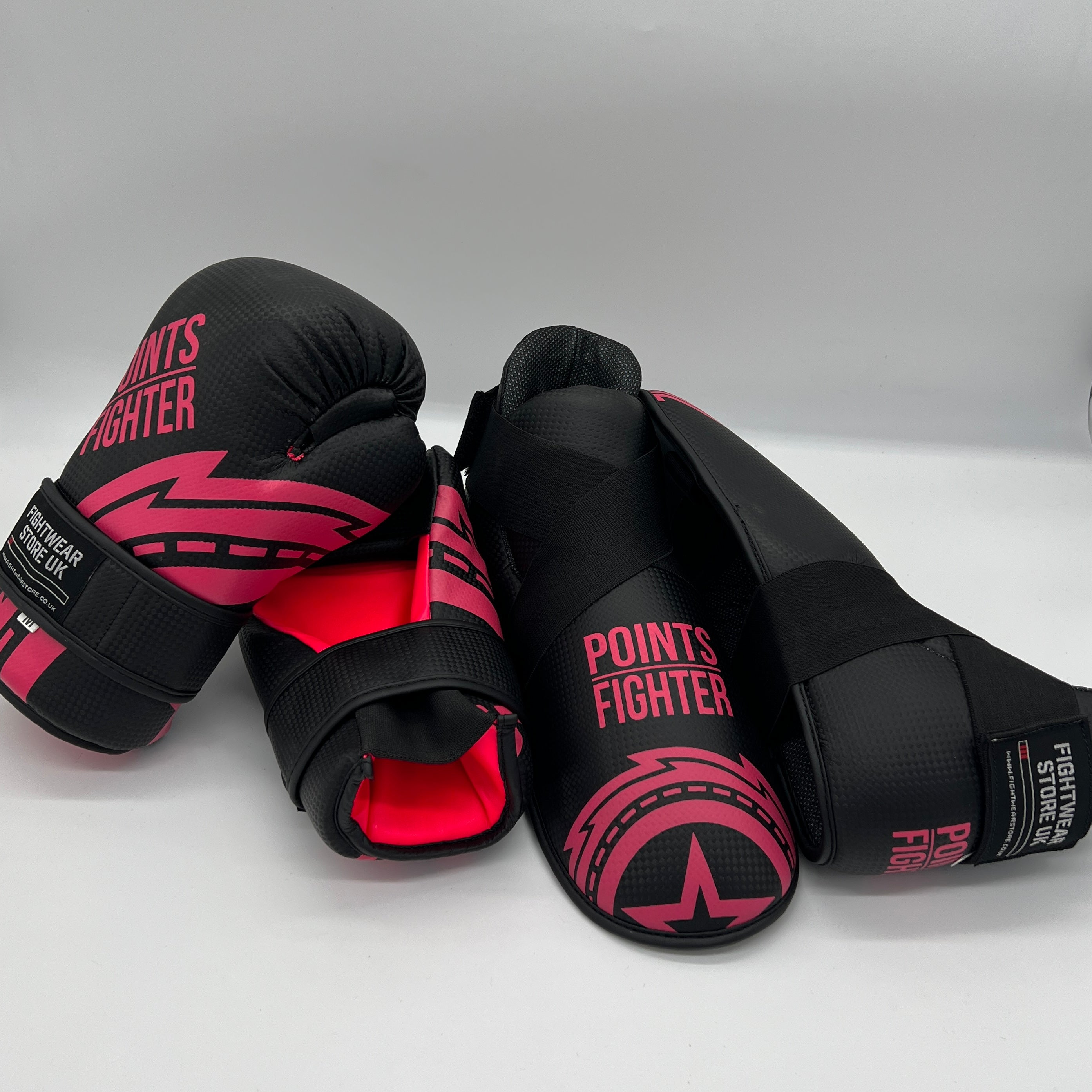 PRO-X Kick Boots - Carbon Black/Pink