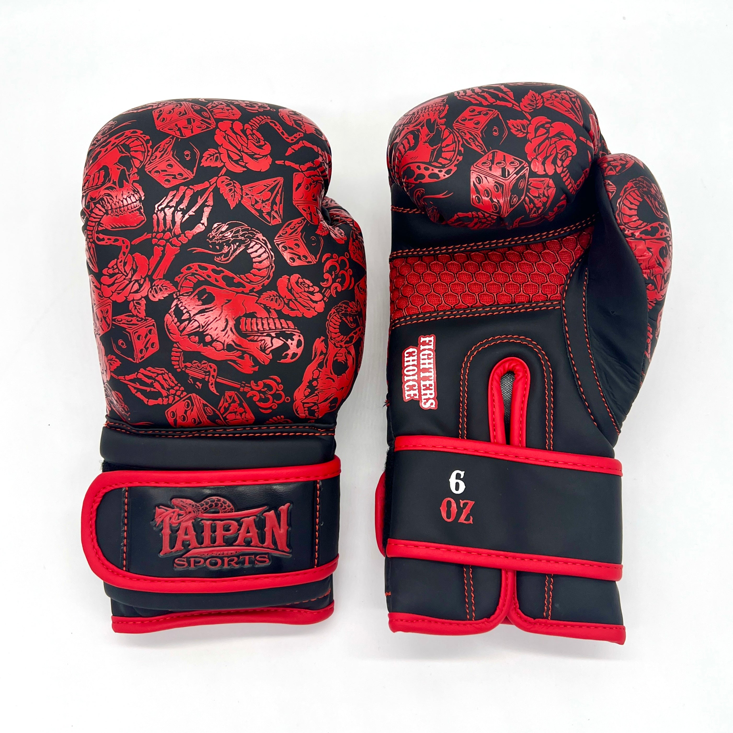 Red Cobra Strike Boxing Gloves - Taipan Sports