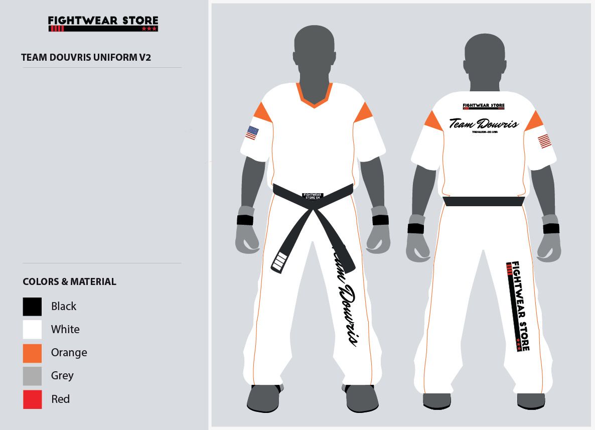 Team Douvris Uniform - White 2025