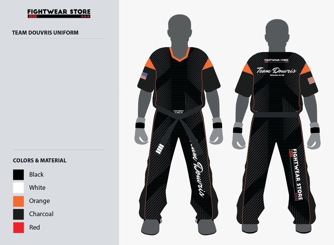 Team Douvris Uniform - Black 2025