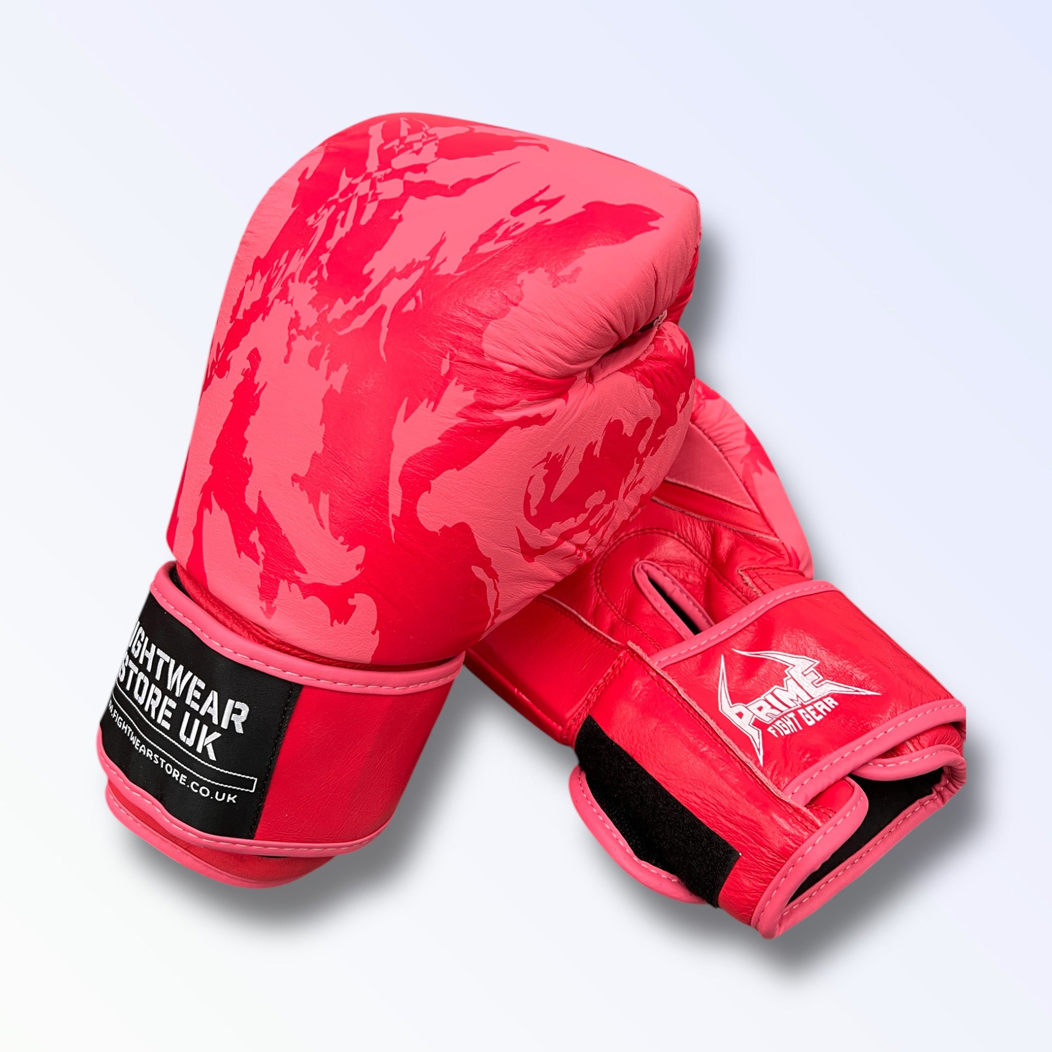 Sakura Strike: Stealth 10oz Thai Style Boxing Gloves - (Genuine Leather)