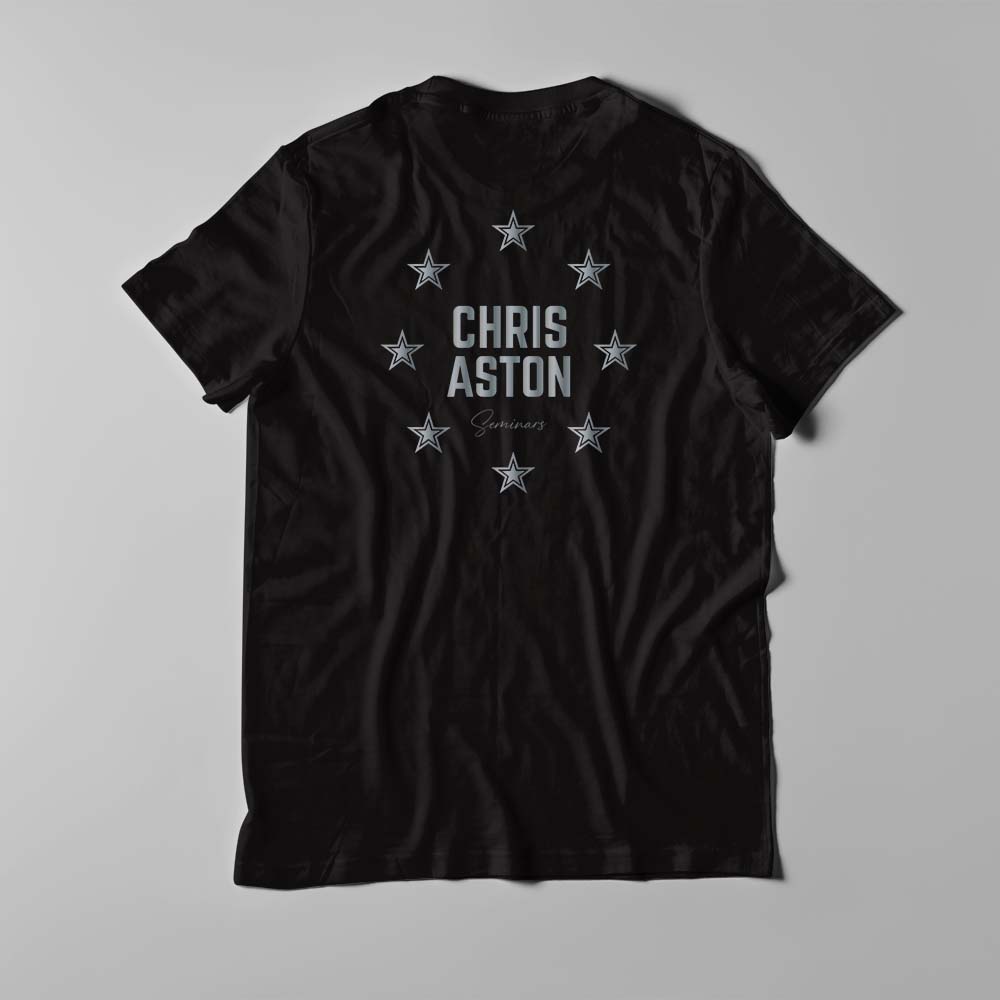 Chris Aston Seminar T-Shirts - Silver