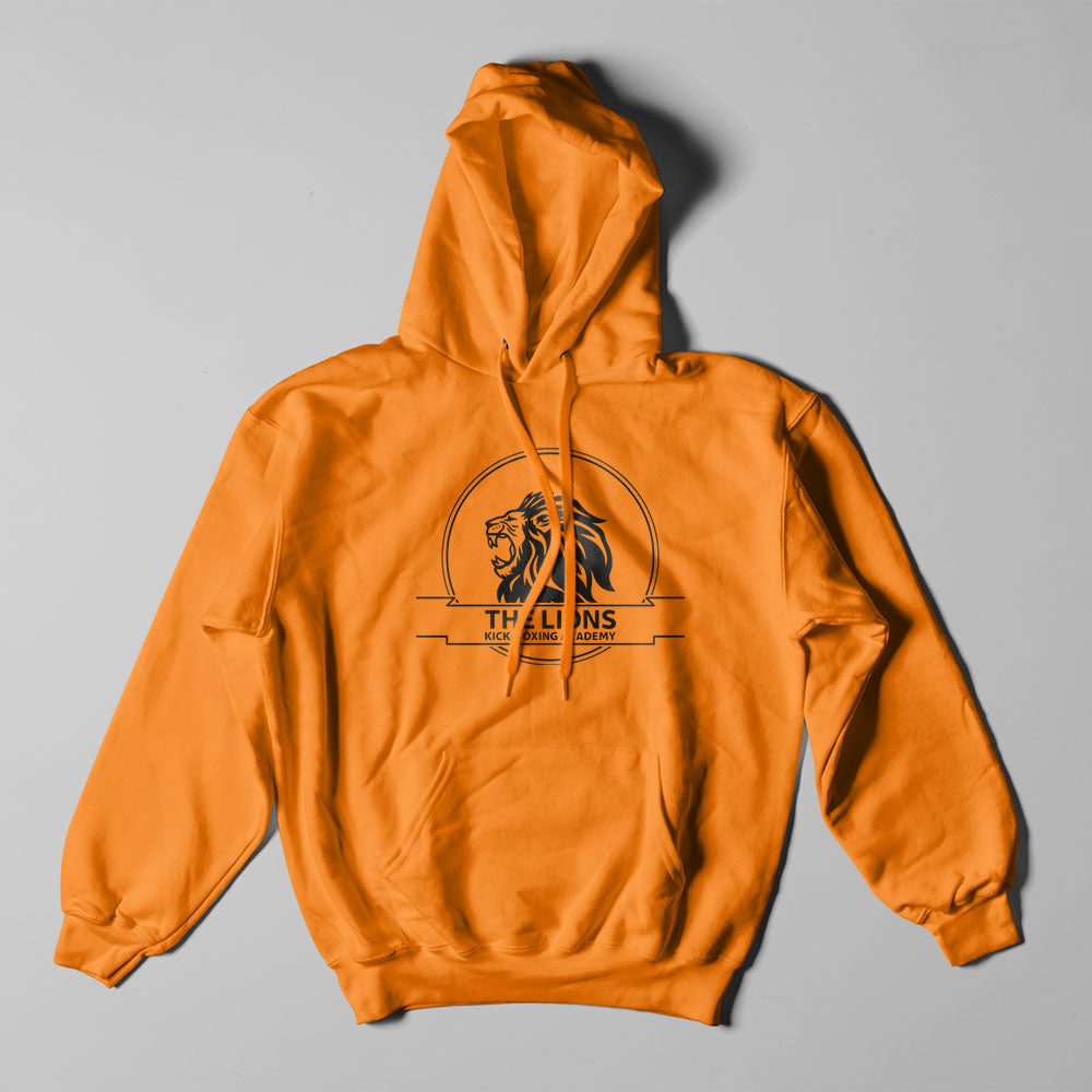 The Lions Kick-Boxing Academy Hoodie - Orange