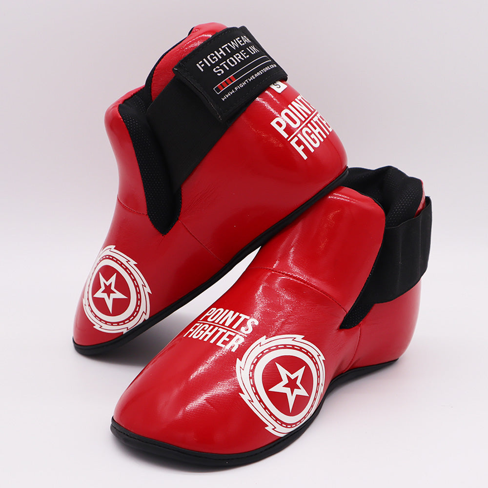 PRO-X Kick Boots - Glossy Carbon Red