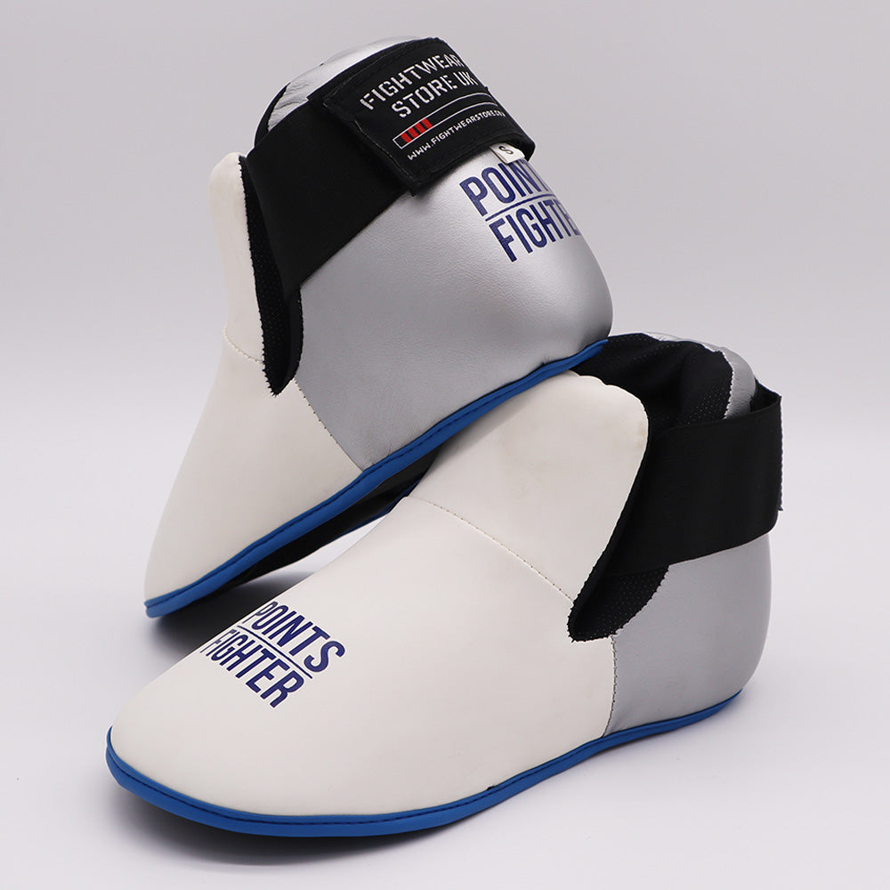 Points Fighter Evolution II Kick Boots - Silver