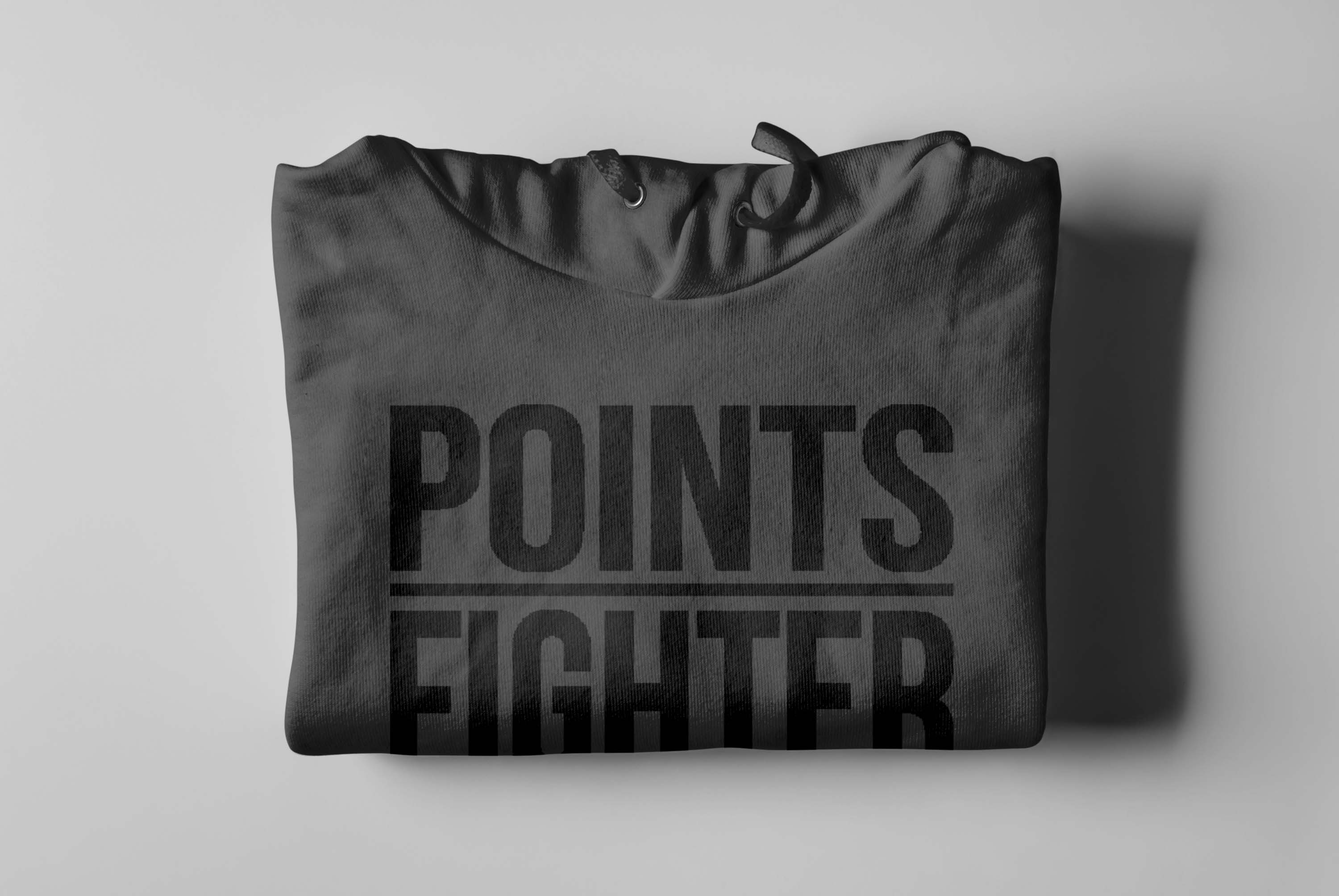 Points Fighter Hoodie - Blackout