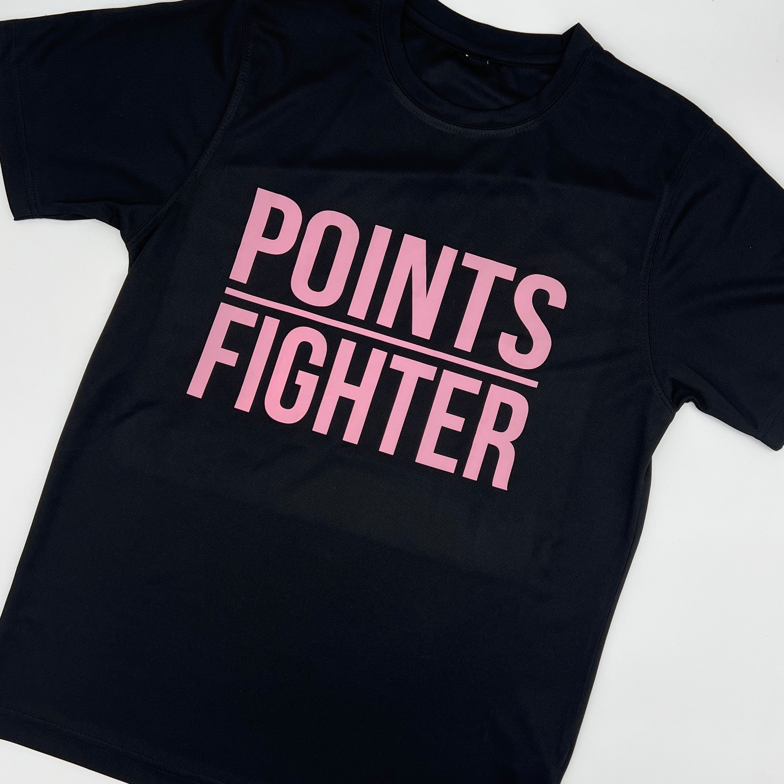 Points Fighter Tech T-Shirt - Baby Pink