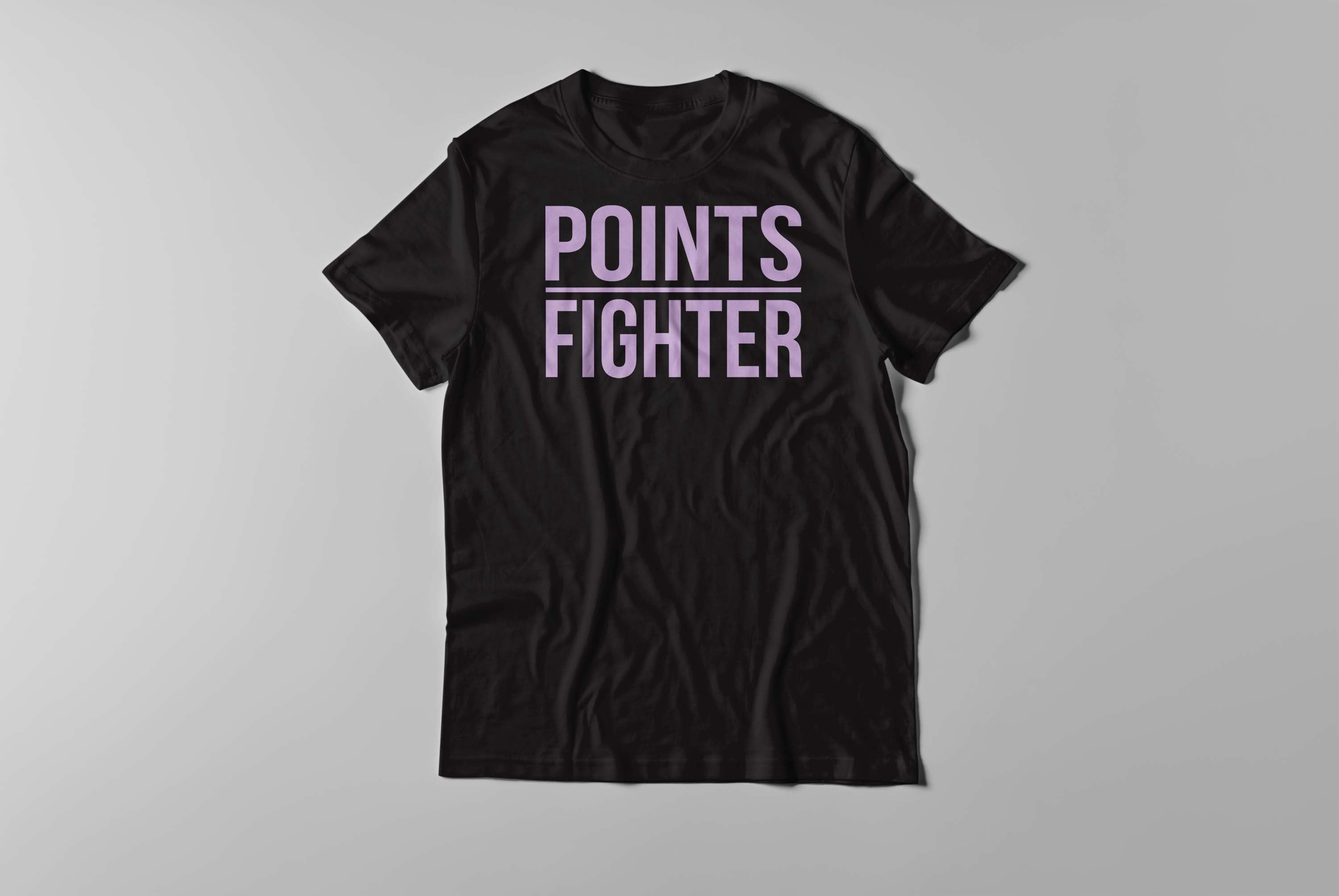 Points Fighter T-Shirt - Lilac
