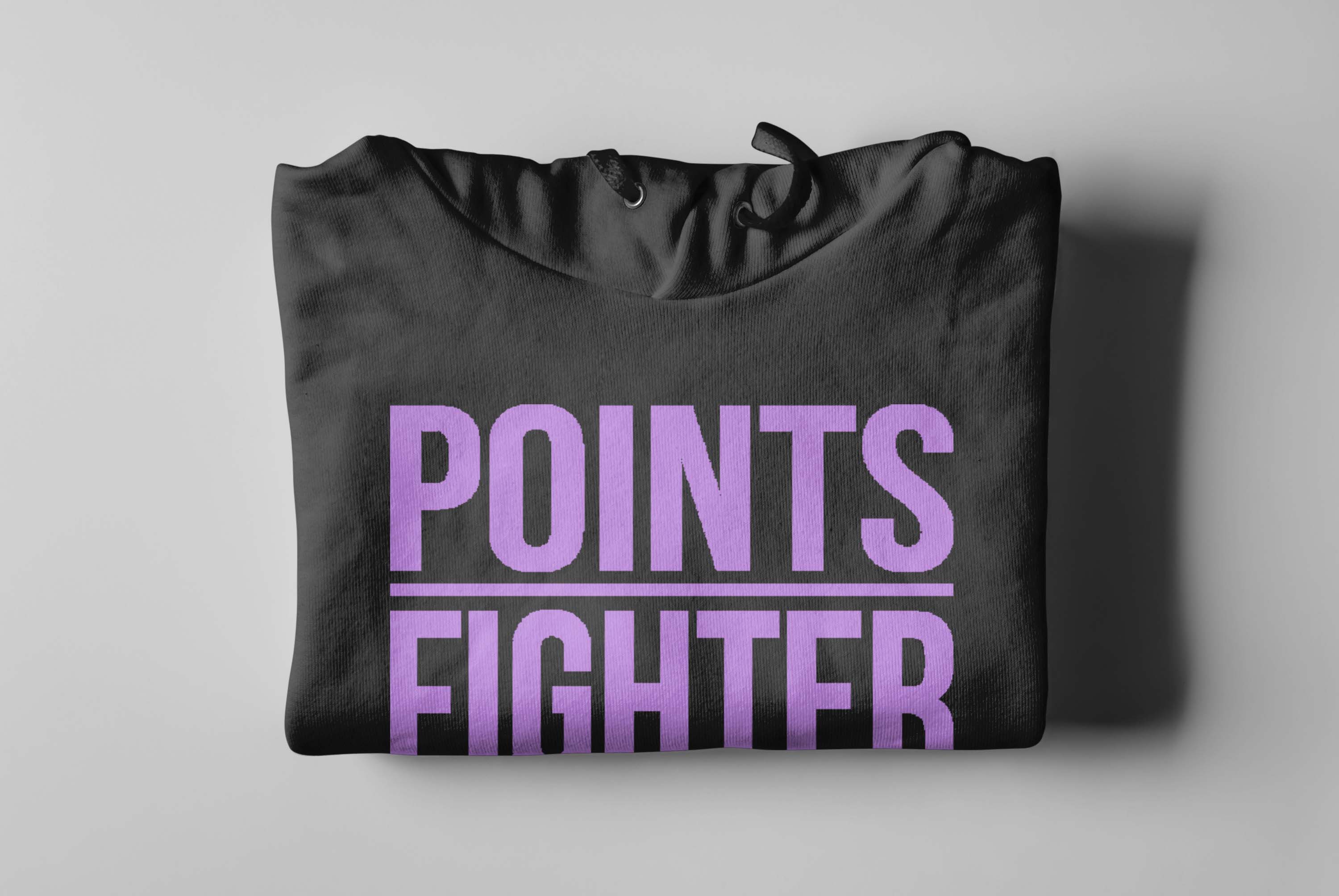 Points Fighter Hoodie - Lilac