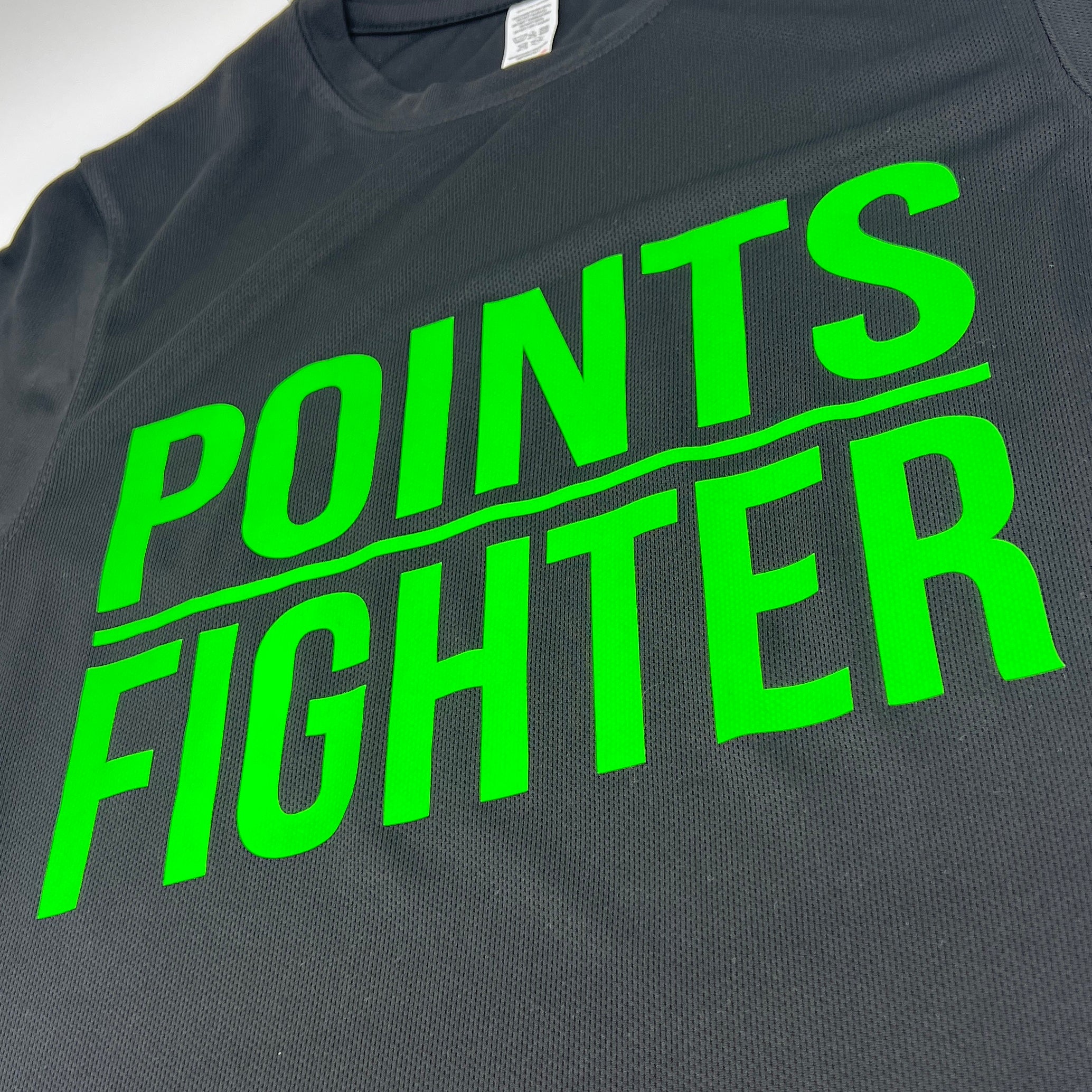 Points Fighter Tech T-Shirt - Neon Green