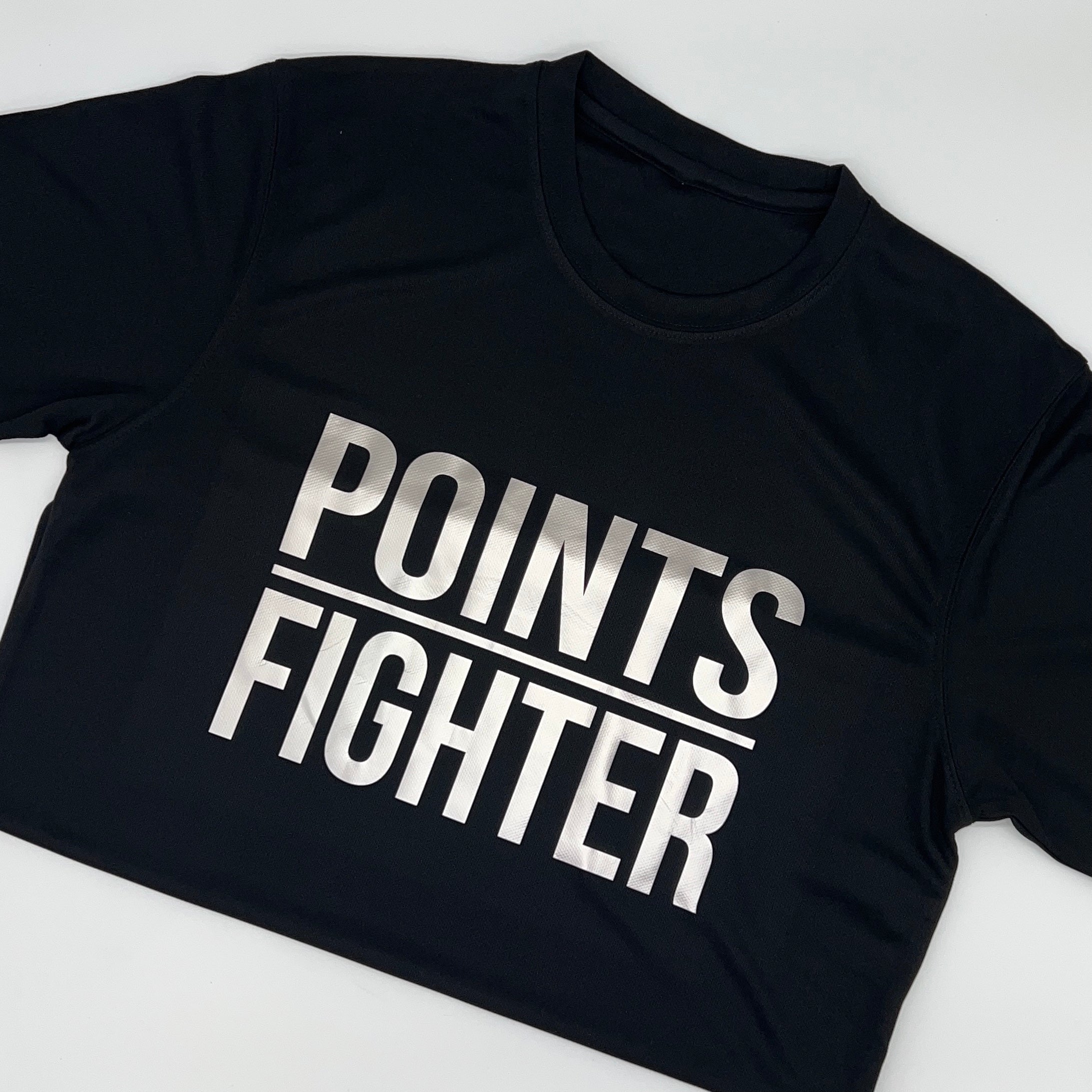 Points Fighter Tech T-Shirt - Silver