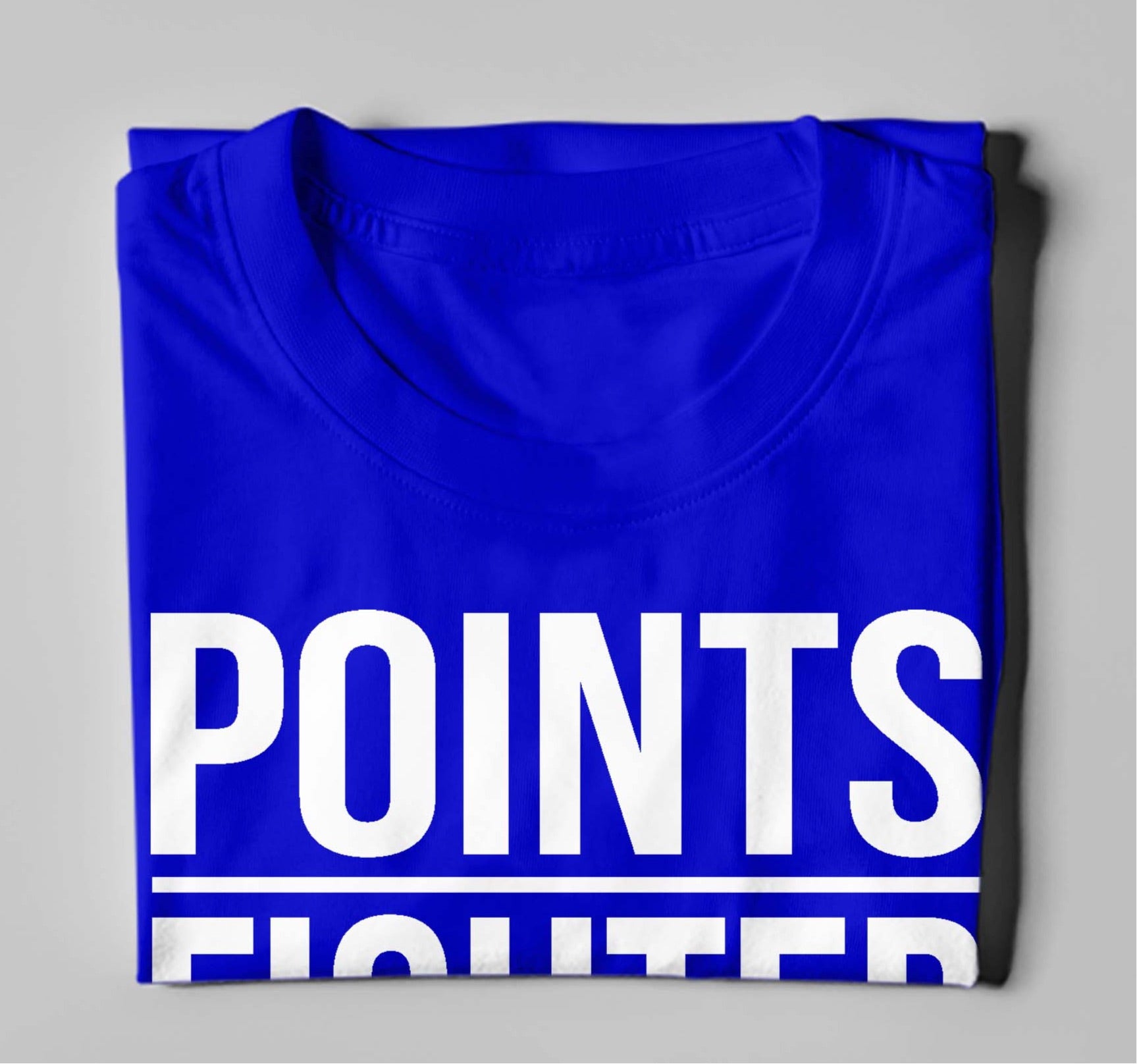 Points Fighter T-Shirt - Royal Blue