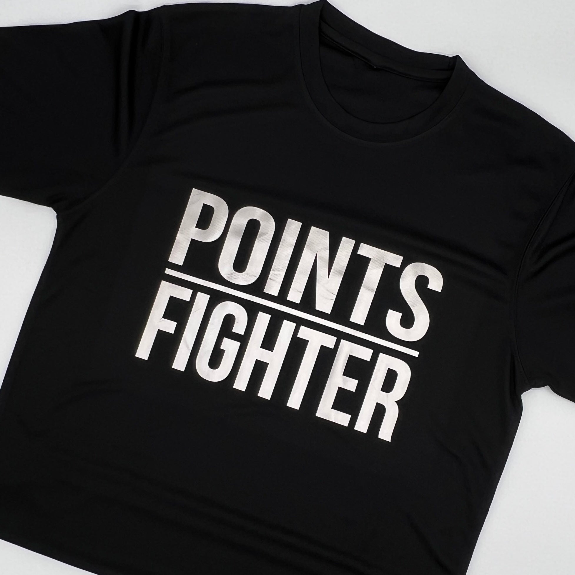 Points Fighter Tech T-Shirt - Silver