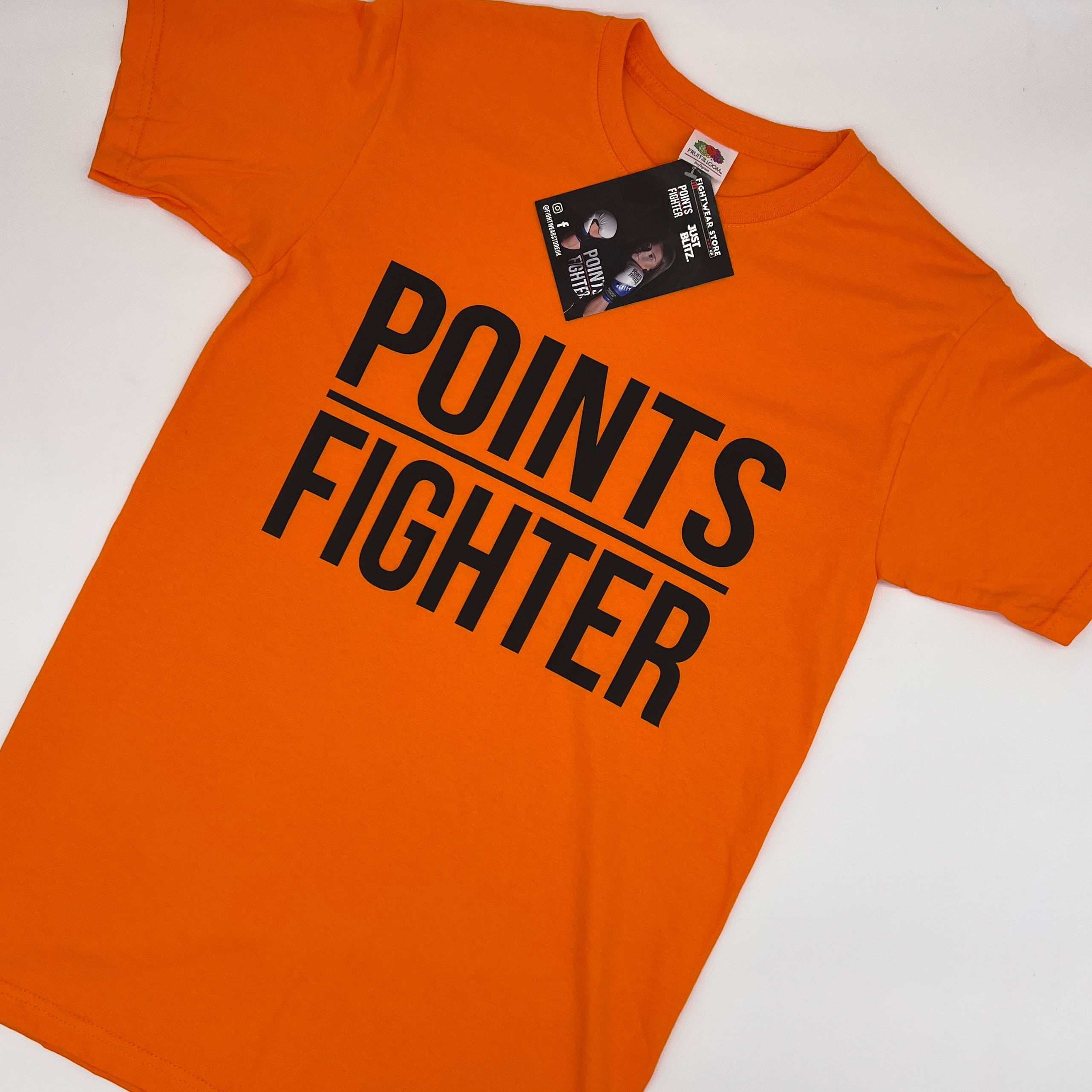Points Fighter T-Shirt - Orange
